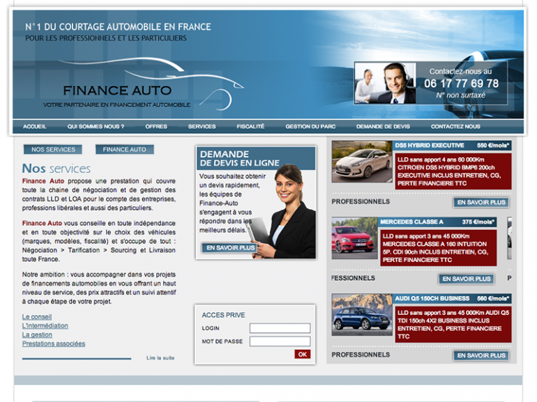 Finance auto