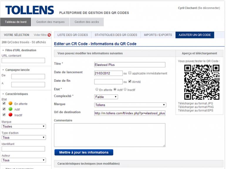 Tollens QR Code